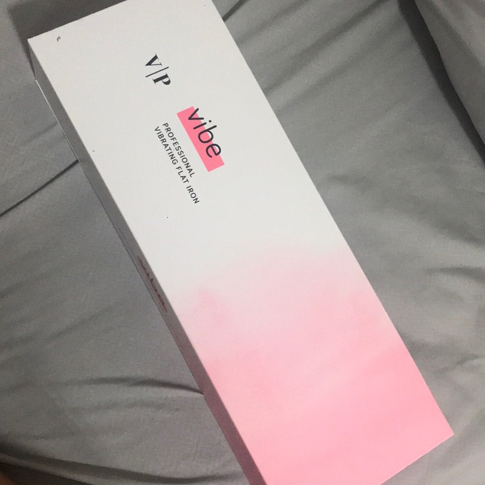 Vanity planet professional vibrating flat iron
